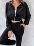 'Ursel' Crop Top and Joggers Set - Celes Fashion